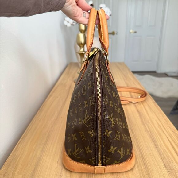✅AUTHENTIC✅LOUIS VUITTON ALMA PM+LOCK AND KEY - Picture 7 of 15